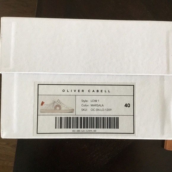Oliver Cabell Low 1 Marsala EU Size 40 ( US Size 9-9.5) - Picture 7 of 7